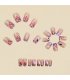 NA082 - 3D Embossed Floral Nails